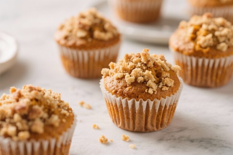 These Pumpkin Muffins with Streusel Topping Will Ruin Basic Brunch Forever (In the Best Way)