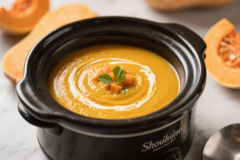 Slow Cooker Butternut Squash Soup: The Cozy Power Move Your Week Needs