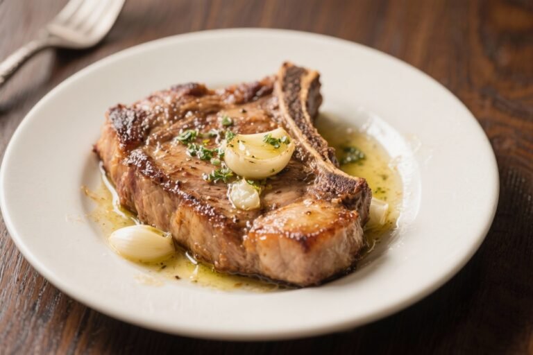 Garlic Butter Pork Chops – Simple, Juicy, and Packed With Flavor