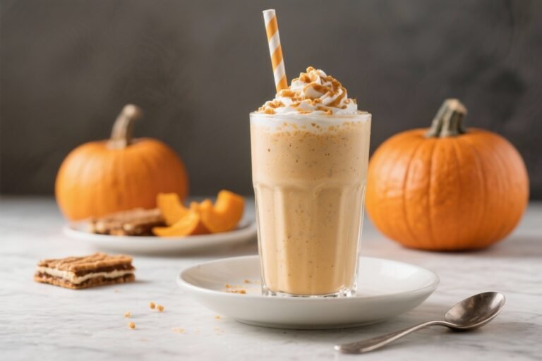 Keto Pumpkin Pie Milkshake – Creamy, Cozy, Low-Carb Treat