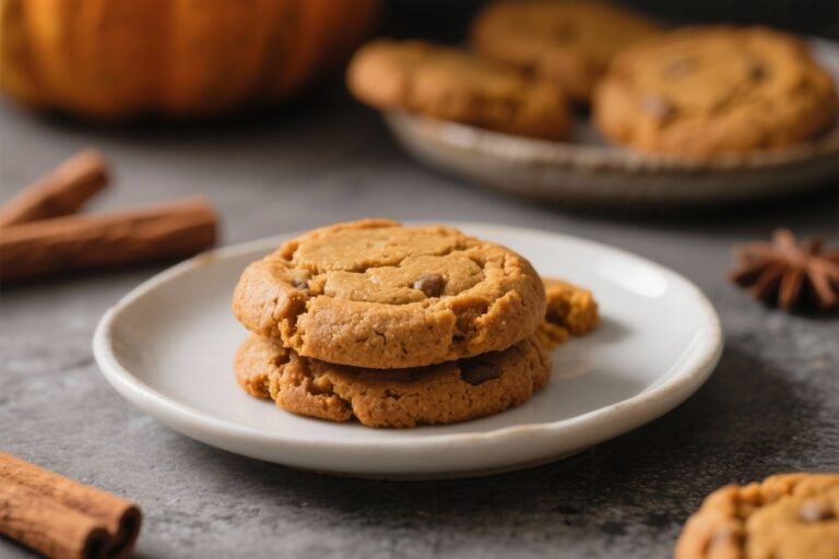 Keto Pumpkin Spice Cookies – Soft, Cozy, and Low-Carb