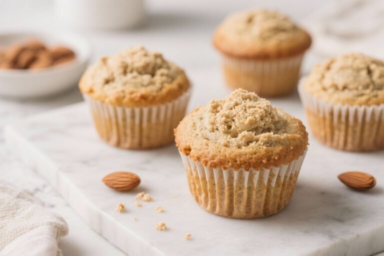 Keto Almond Flour Cupcakes – Light, Fluffy, and Low-Carb