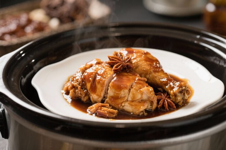 Crockpot Maple Glazed Chicken – Easy, Cozy, and Full of Flavor