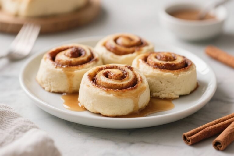 Keto Cinnamon Rolls – Soft, Swirly, and Low-Carb Comfort