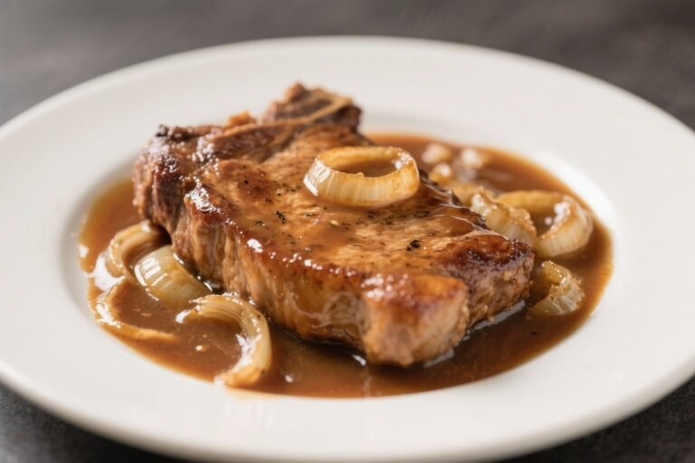 Smothered Pork Chops With Onion Gravy – Cozy, Comforting, and Full of Flavor
