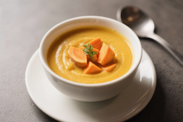 Butternut Squash and Sweet Potato Soup That Tastes Like a Cozy Hug (With a Little Swagger)