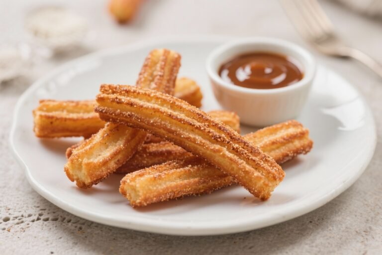 Keto Churros With Sugar-Free Dipping Sauce – Crispy, Comforting, and Low-Carb