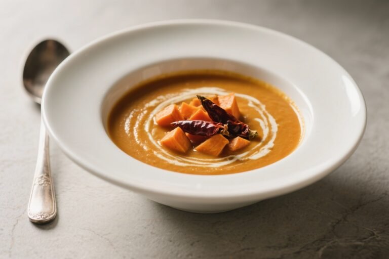 Smoky Chipotle Sweet Potato Soup – Cozy, Creamy, and Packed With Flavor