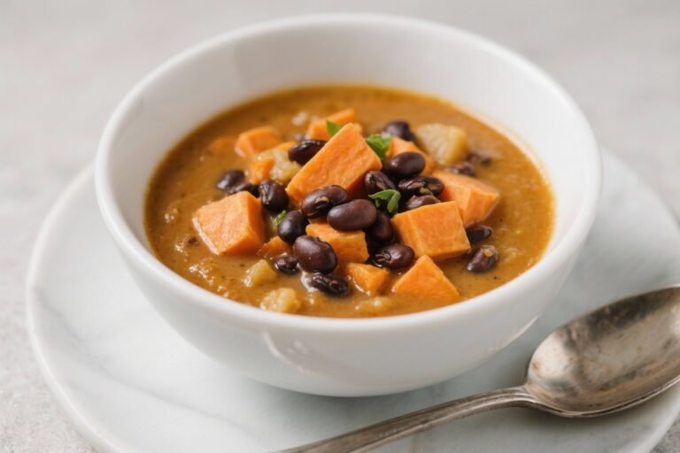 Sweet Potato And Black Bean Soup – Cozy, Hearty, And Easy