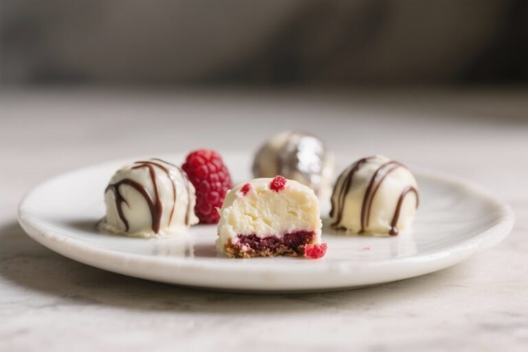 Keto Raspberry Cheesecake Fat Bombs – A Creamy, Berry-Sweet Treat