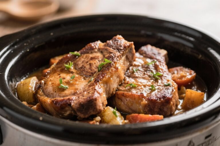Slow Cooker Pork Chops – Tender, Comforting, and Effortless