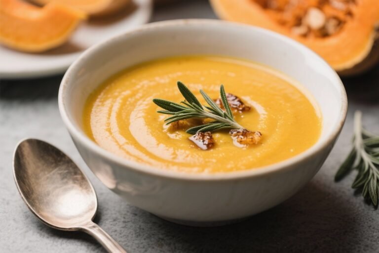 Sage and Brown Butter Butternut Squash Soup: The Cozy Flex Your Fall Menu Needs