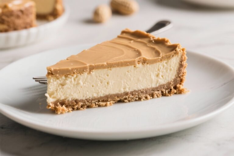 Keto Peanut Butter Cheesecake – Creamy, Low-Carb Comfort
