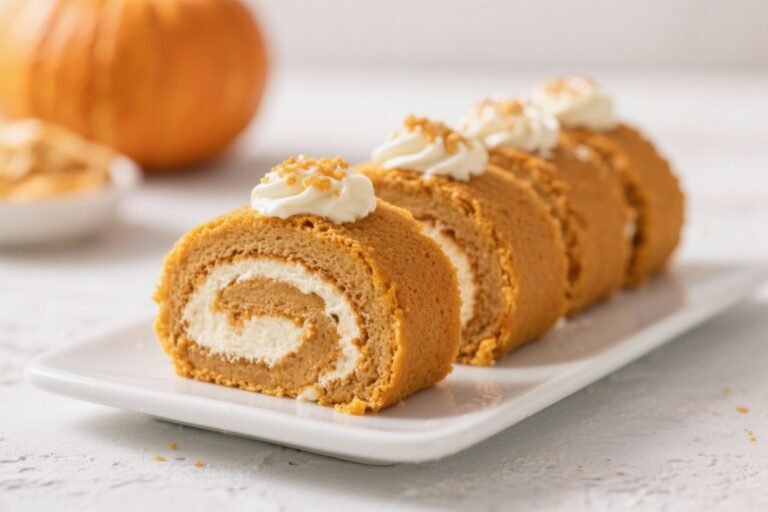 Keto Pumpkin Roll Cake – A Cozy, Low-Carb Fall Favorite
