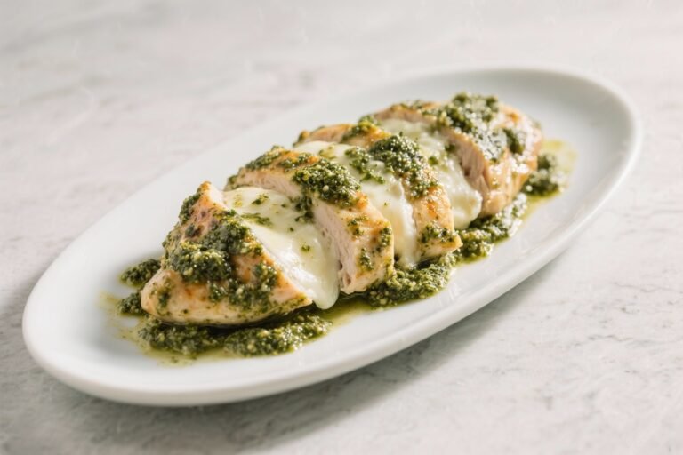 Keto Pesto Chicken With Mozzarella – Easy, Cheesy, And Low-Carb