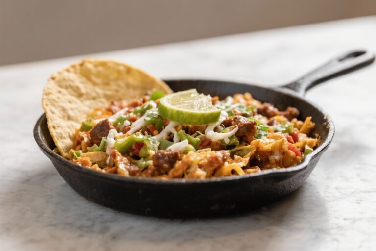 Low-Carb Taco Skillet – A Fast, Flavor-Packed Weeknight Dinner