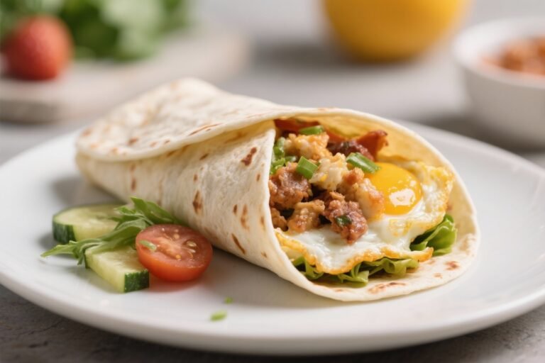High-Protein Breakfast Burrito – A Satisfying Start to Your Day