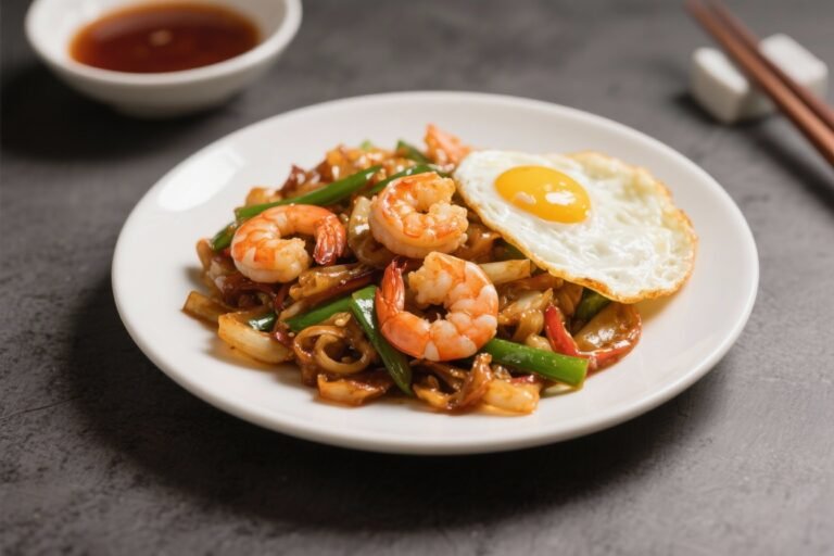 Shrimp & Egg Breakfast Stir Fry – Fast, Satisfying, and Flavor-Packed