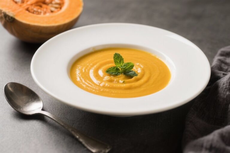 Vegan Butternut Squash Soup – Cozy, Creamy, and Simple