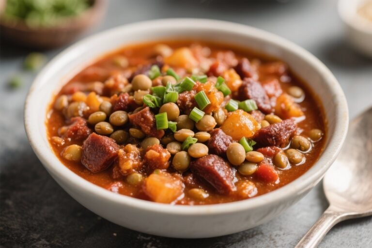 Hearty Vegan Lentil Chili – Cozy, Flavor-Packed Comfort Food