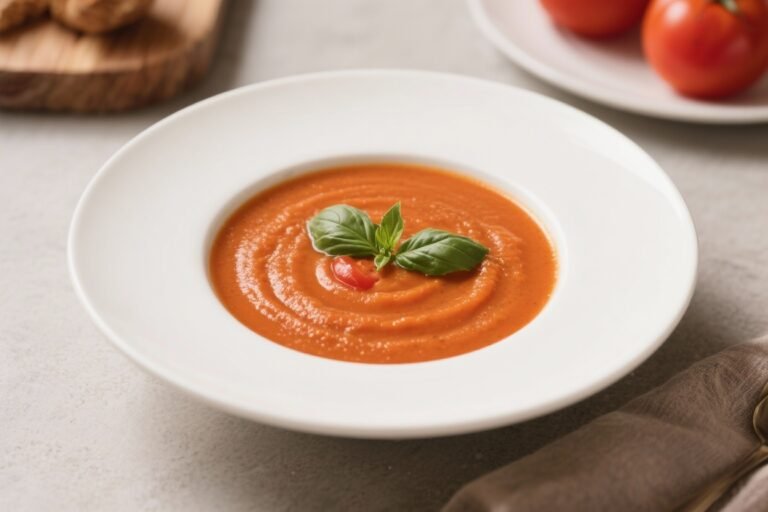 Keto Tomato Basil Soup – Creamy, Comforting, and Low-Carb