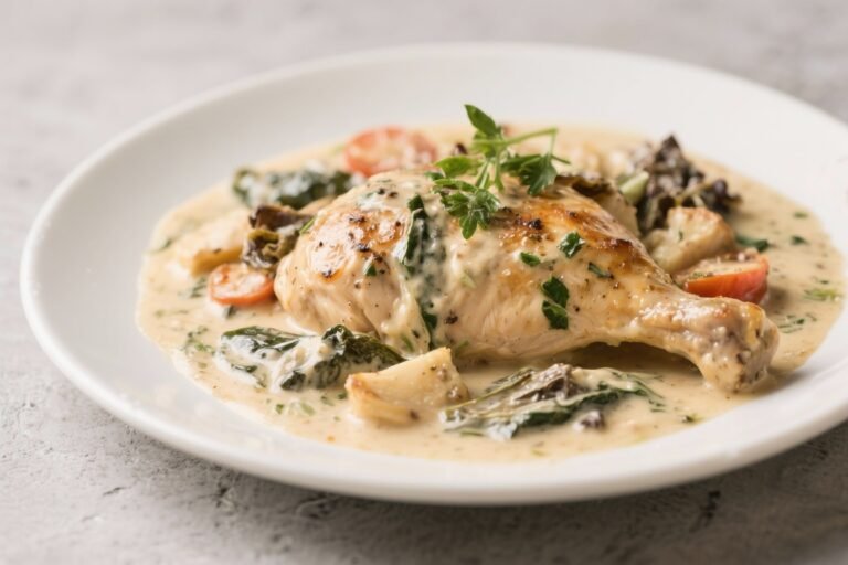 Creamy Tuscan Chicken – A Cozy, Flavor-Packed Skillet Dinner
