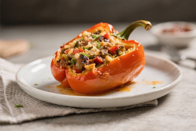 Low-Carb Stuffed Peppers – A Simple, Satisfying Weeknight Favorite