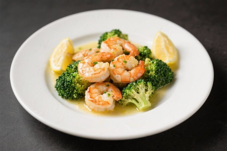 Lemon Butter Shrimp and Broccoli – Bright, Fast, and Comforting