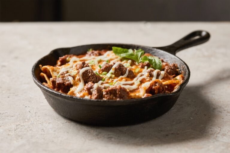 Keto Beef Enchilada Skillet – A Fast, Flavor-Packed One-Pan Dinner