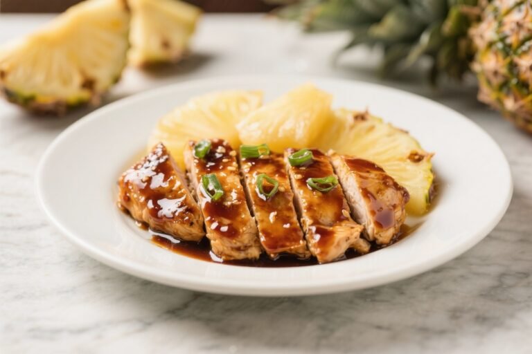 Pineapple Teriyaki Chicken (Lightened-Up) – Sweet, Savory, and Weeknight Easy