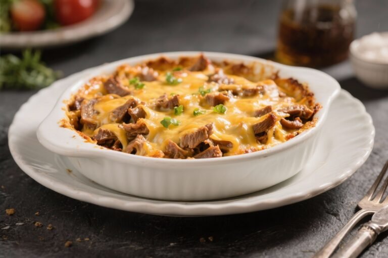 Keto Philly Cheesesteak Casserole – Comfort Food With Fewer Carbs