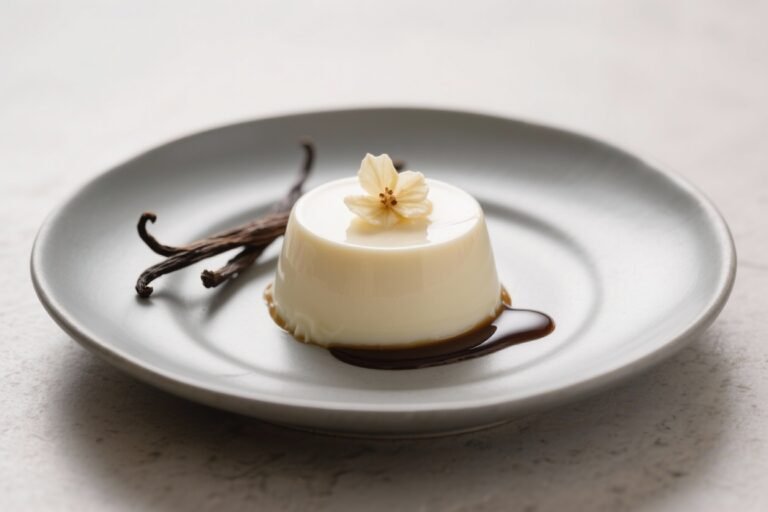 Keto Vanilla Panna Cotta – A Simple, Silky Low-Carb Dessert