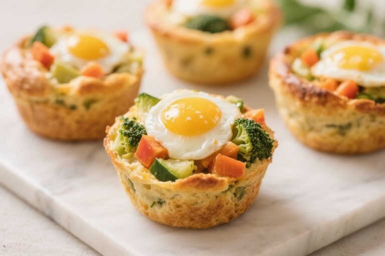 Veggie-Loaded Egg Muffins – A Quick, Healthy Make-Ahead Breakfast