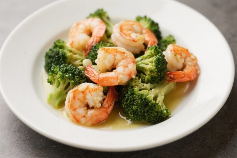 Garlic Butter Shrimp and Broccoli – Fast, Flavorful, and Weeknight-Friendly