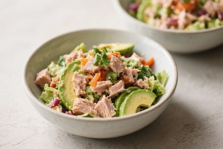Avocado Tuna Salad Bowls – Fresh, Fast, and Satisfying