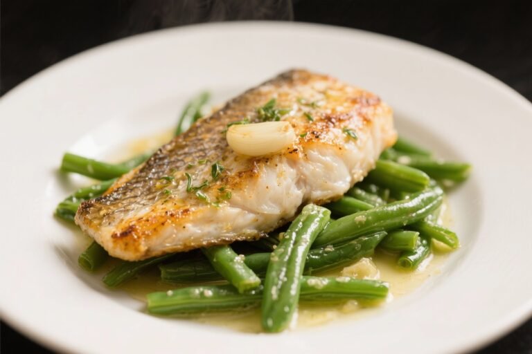 Garlic Butter Tilapia With Green Beans – A Simple, Flavorful Weeknight Dinner