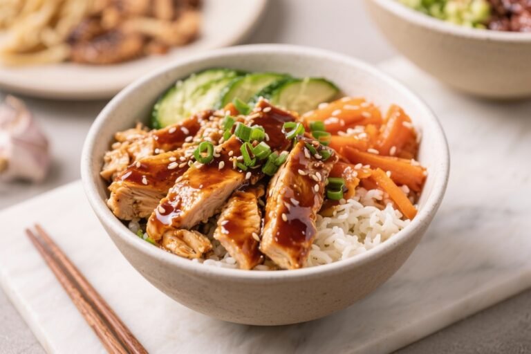 Keto Teriyaki Chicken Bowls – Simple, Flavor-Packed, and Low-Carb