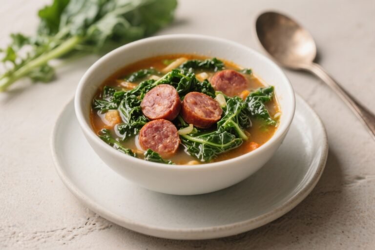 Keto Smoked Sausage And Kale Soup – Cozy, Satisfying, And Low-Carb