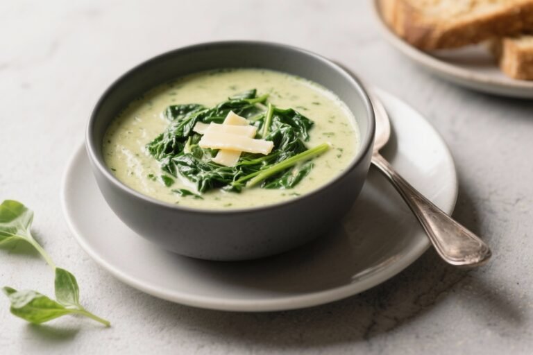 Keto Spinach and Cheese Soup – Cozy, Creamy, and Low-Carb