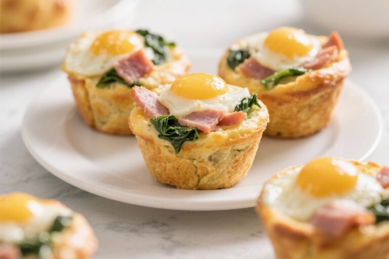 Ham & Spinach Egg Muffins – Simple, Protein-Packed Breakfast Bites