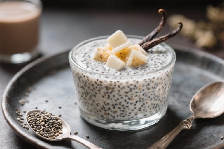 Vanilla Protein Chia Seed Pudding – Simple, Creamy, and Satisfying