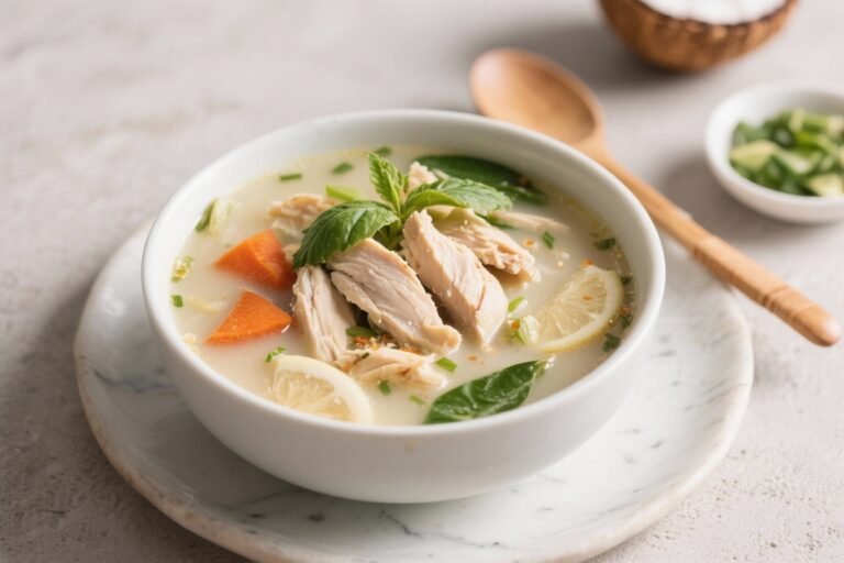 Keto Thai Coconut Chicken Soup – Creamy, Comforting, And Low-Carb