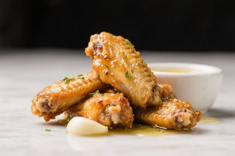 Garlic Butter Keto Chicken Wings – Crispy, Juicy, and Packed With Flavor