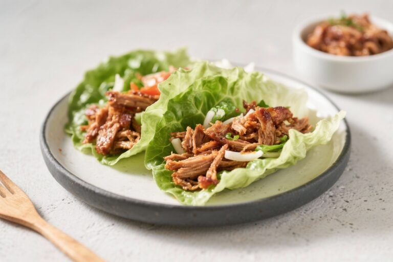 Keto Pulled Pork Lettuce Wraps – Easy, Flavor-Packed, Low-Carb Comfort Food