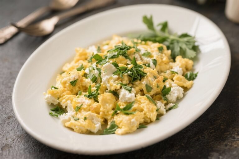 High-Protein Ricotta Scramble With Herbs – Creamy, Satisfying, and Quick