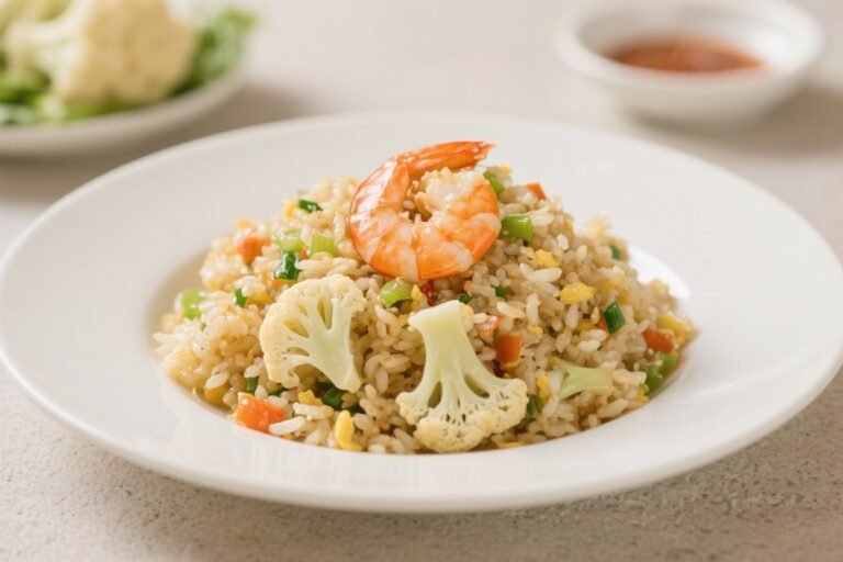 Cauliflower Fried Rice With Shrimp – A Light, Flavor-Packed Weeknight Dinner