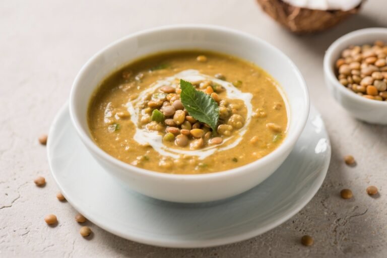 Creamy Coconut Curry Lentil Soup – Cozy, Flavor-Packed, and Easy