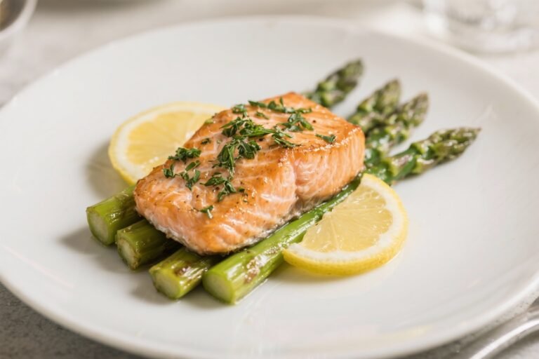 Lemon Herb Salmon With Asparagus – Bright, Fresh, and Weeknight Easy