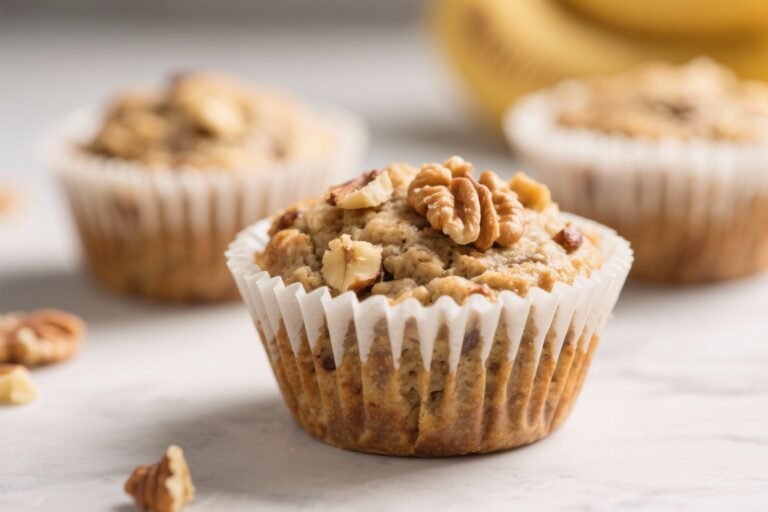 Protein-Packed Banana Nut Muffin Cups – Easy, Healthy, and Meal-Prep Friendly