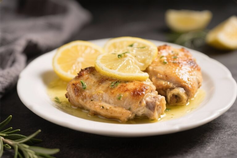 Lemon Butter Keto Chicken Thighs – Bright, Savory, and Low-Carb